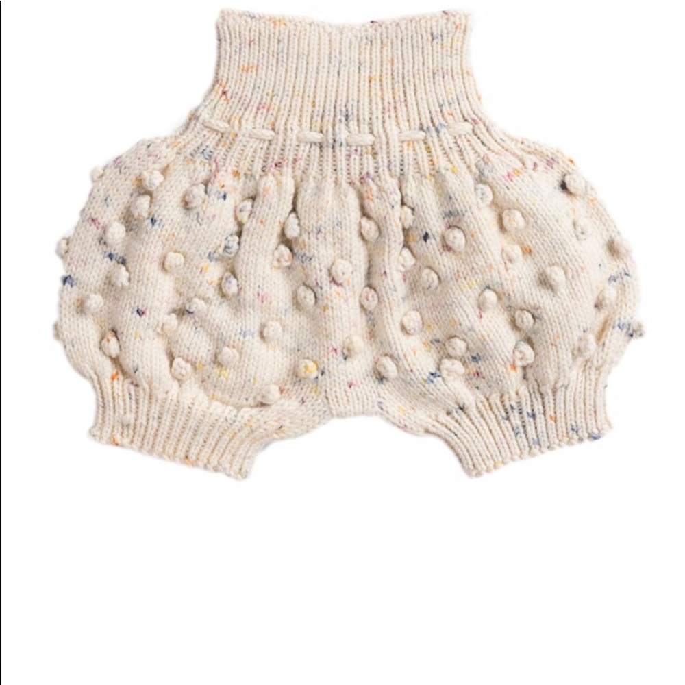 Misha and Puff popcorn confetti bloomers 12-18 M